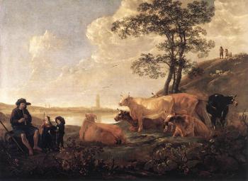 阿爾伯特 庫普 Landscape Near Rhenen 阿爾伯特 庫普 Landscape Near Rhenen